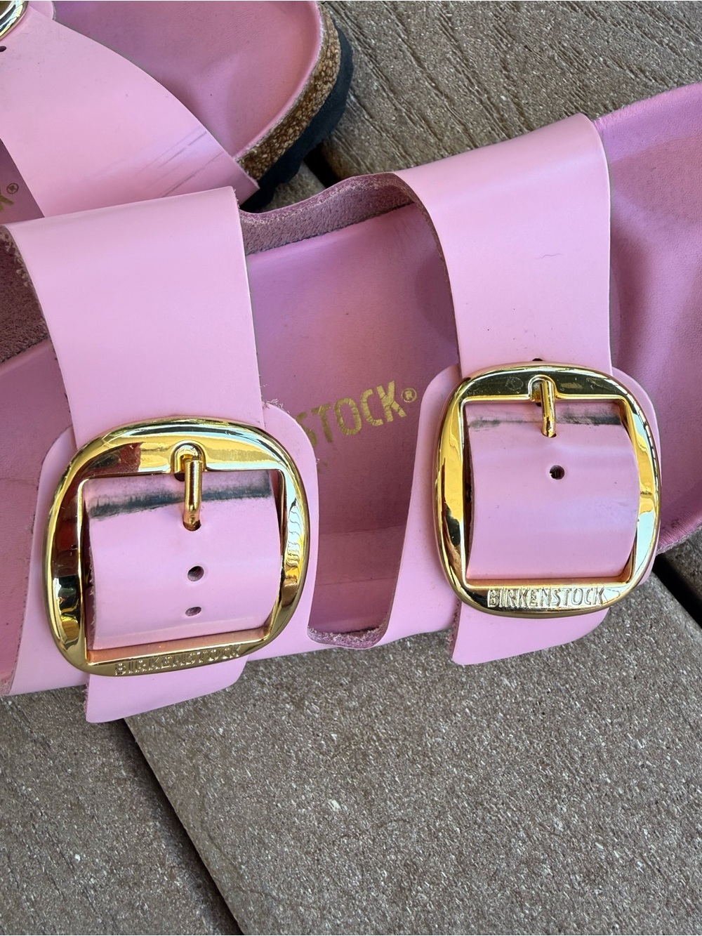 Birkenstock Arizona Big Buckle “high shine fondant pink” size 40 - Picture 10 of 13